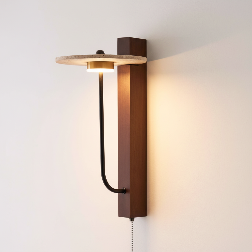 Natural Elements Wall Lantern for Warm Atmosphere