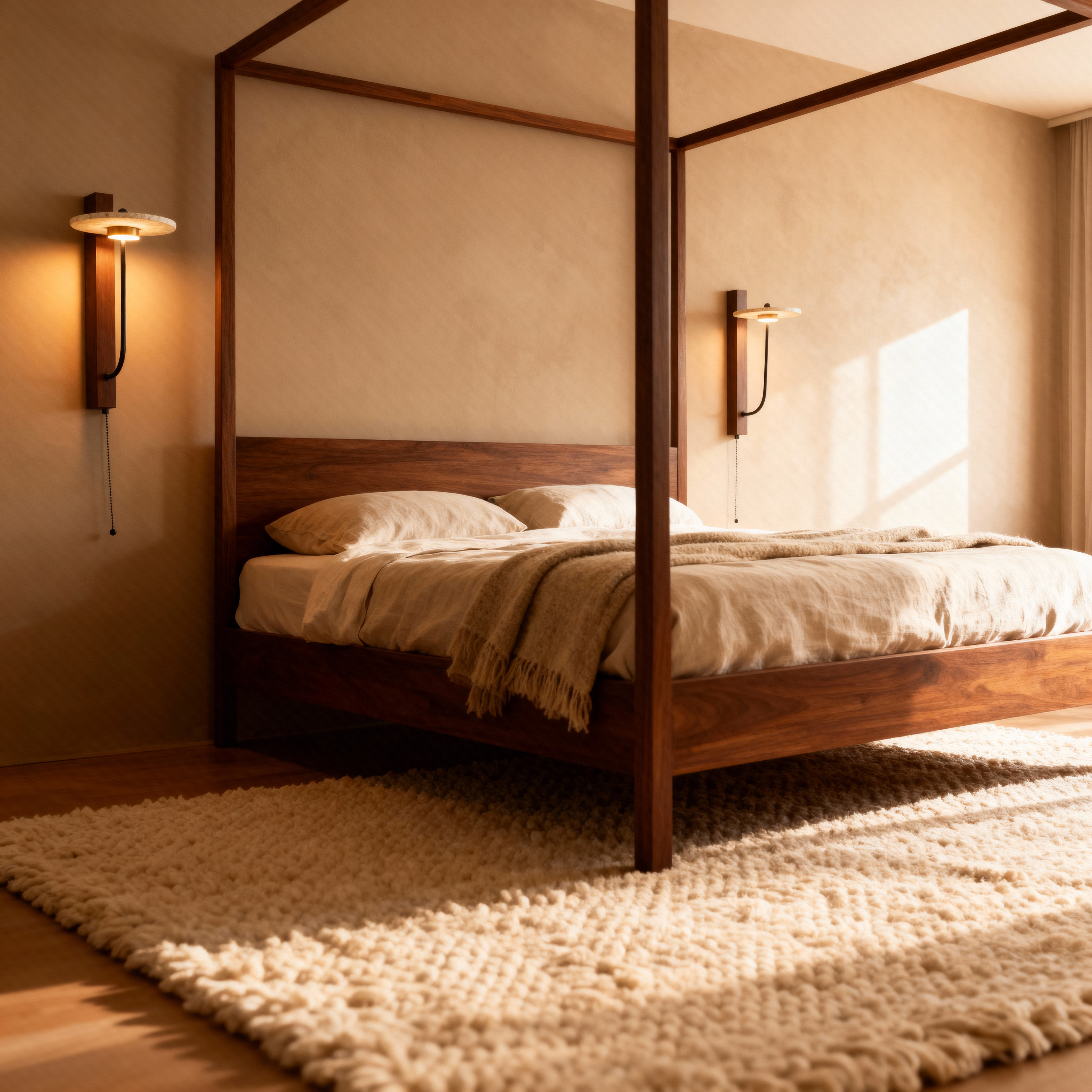 Natural Elements Wall Lantern for Warm Atmosphere
