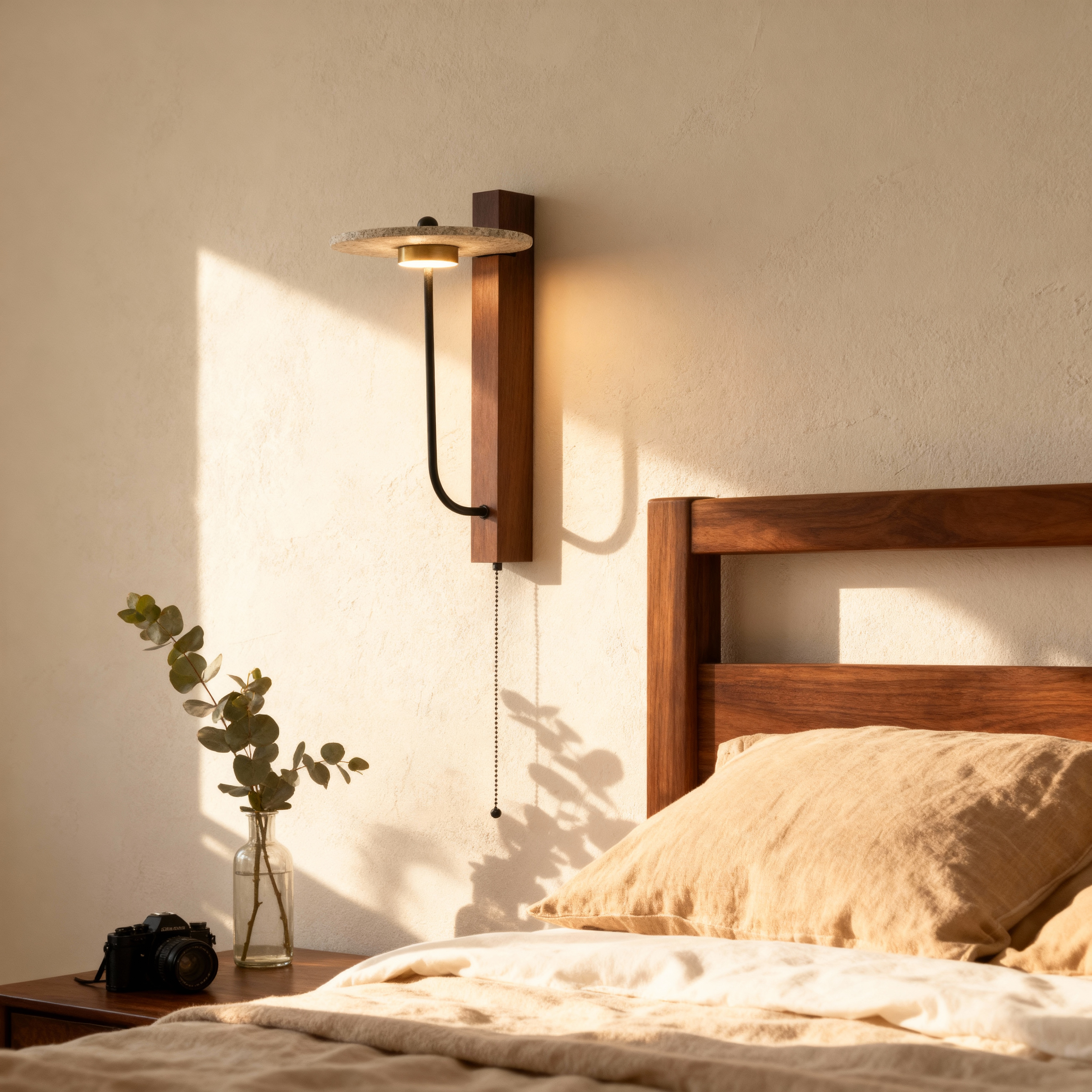 Natural Elements Wall Lantern for Warm Atmosphere