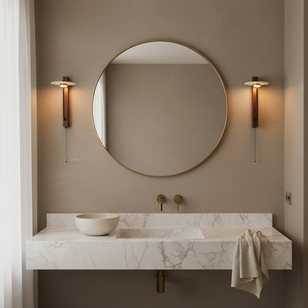 Natural Elements Wall Lantern for Warm Atmosphere