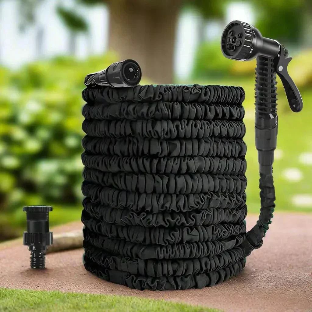 AquaStretch Versatile Expandable Hose - Pressure-Optimized for Gardens & Vehicles
