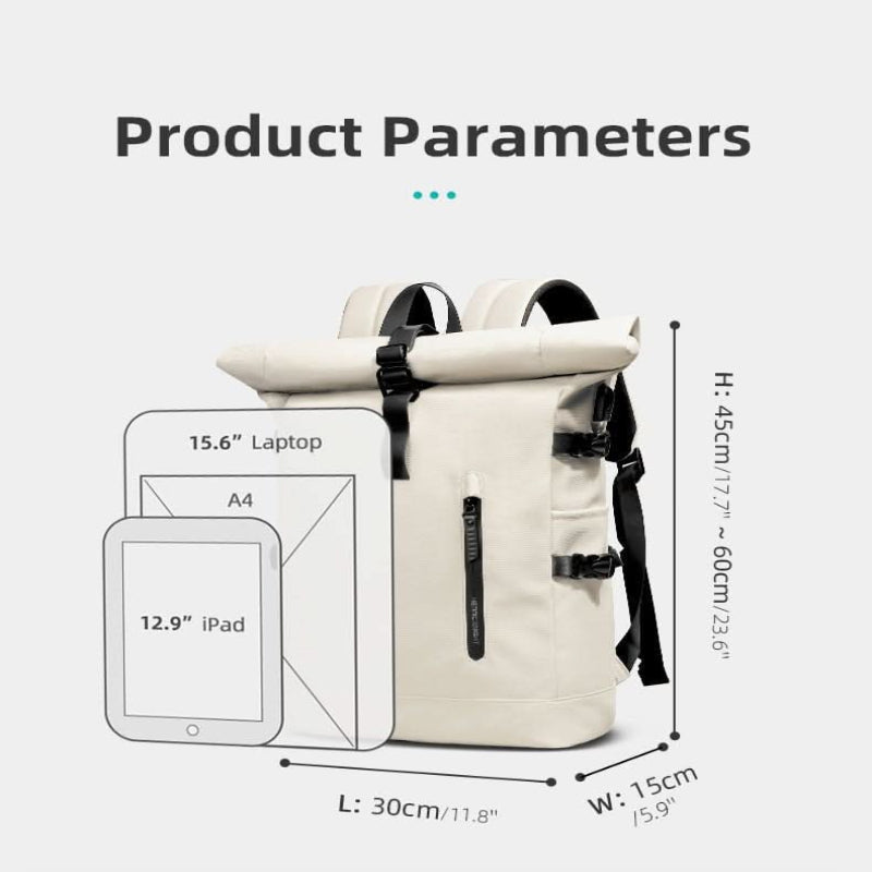 Versatile Expandable Backpack with Laptop Holder and Ample Space