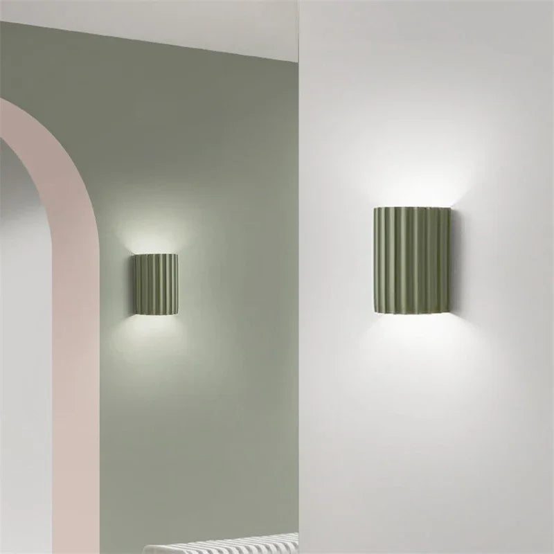 Sleek Resin Wall Light with Soft Illumination for Any Room