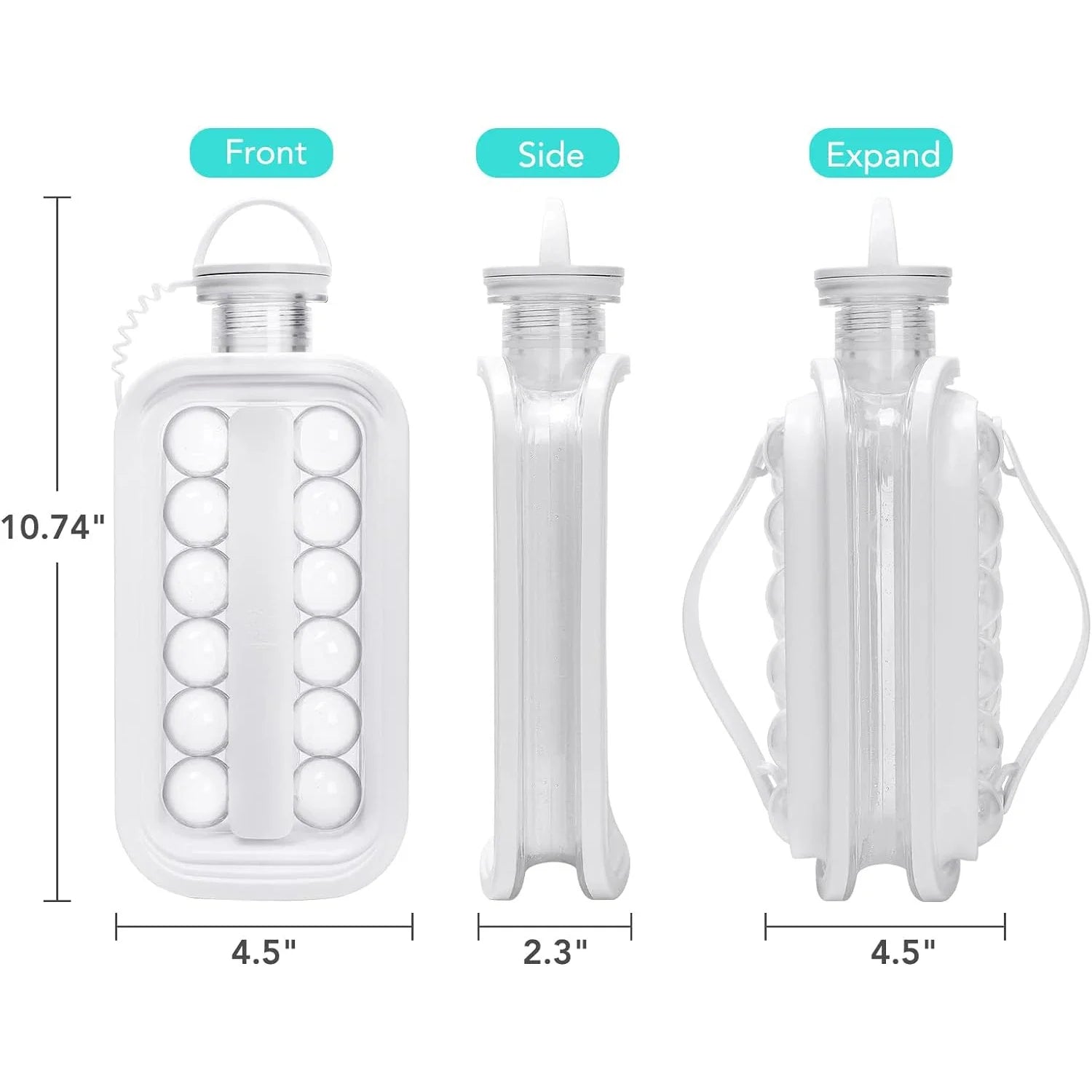 ChillSphere Ice Maker Bottle