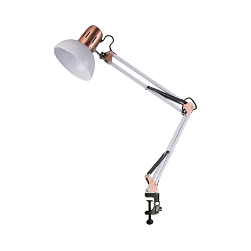 Adjustable LED Desk Lamp with Clamp and Swing Arm Design