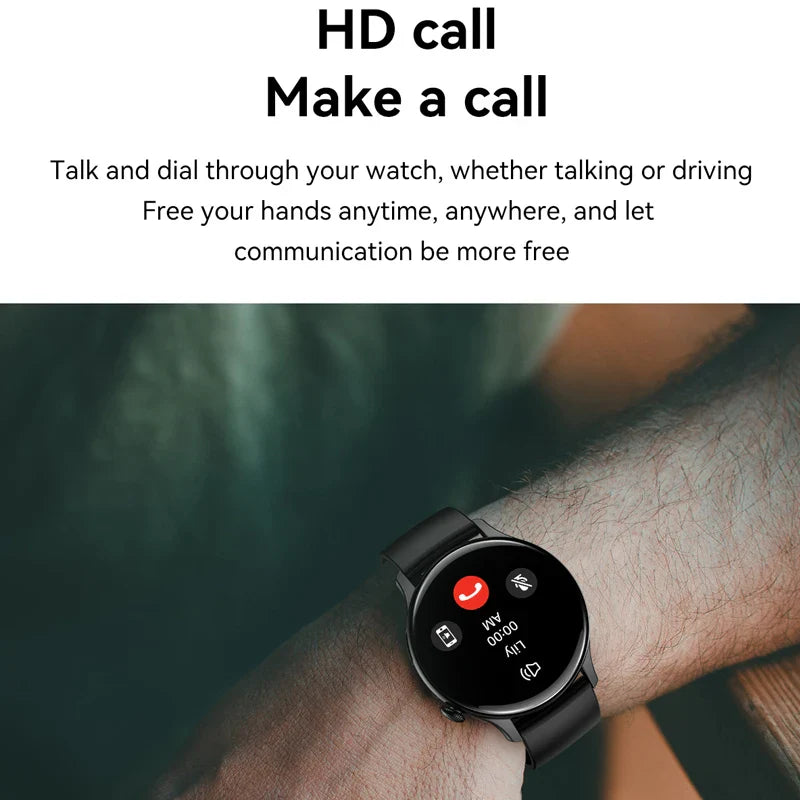 2025 Women’s Health-Focused Smartwatch with AI & Bluetooth