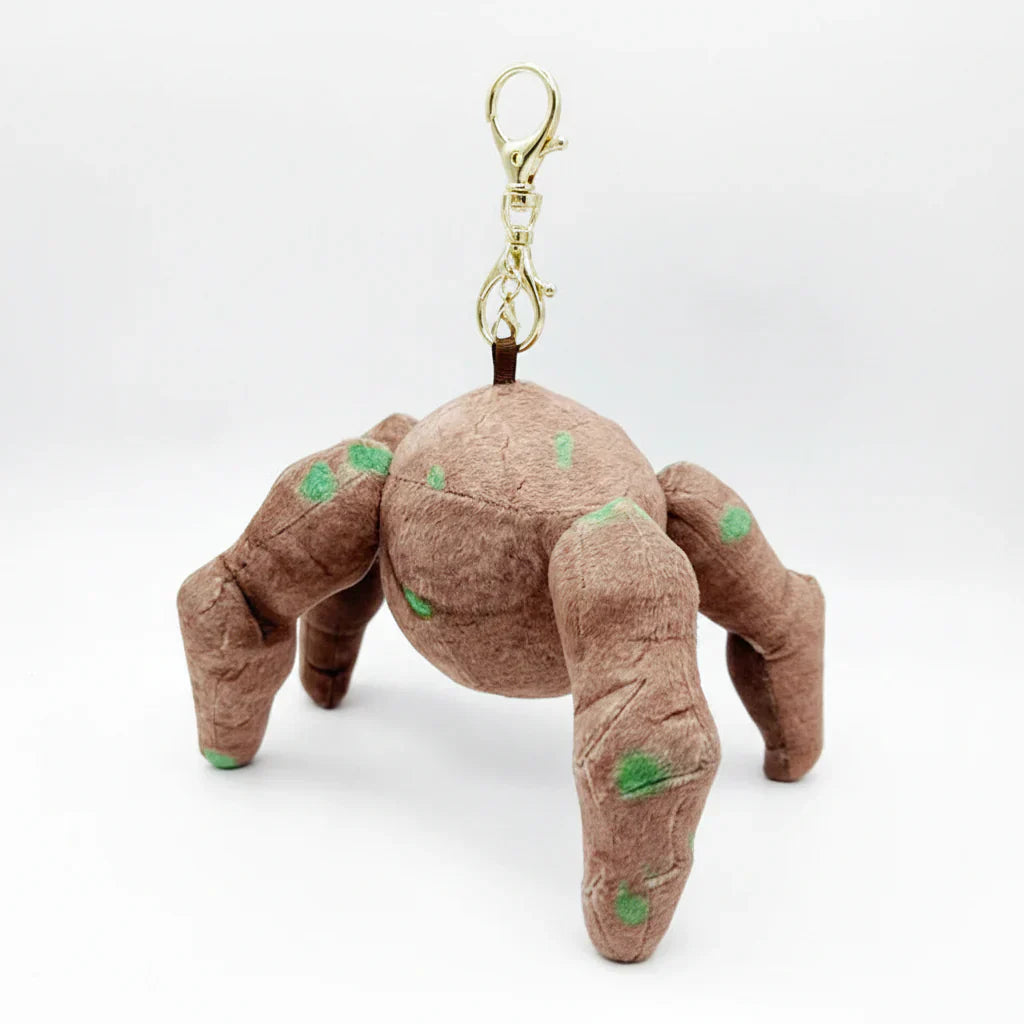 Adorable Plush Spider Keychain - Fun Accessory for Bags