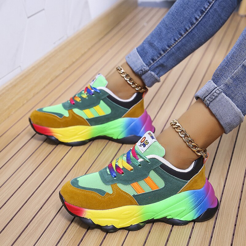 VibrantStep Comfort Sneakers for Everyday Support