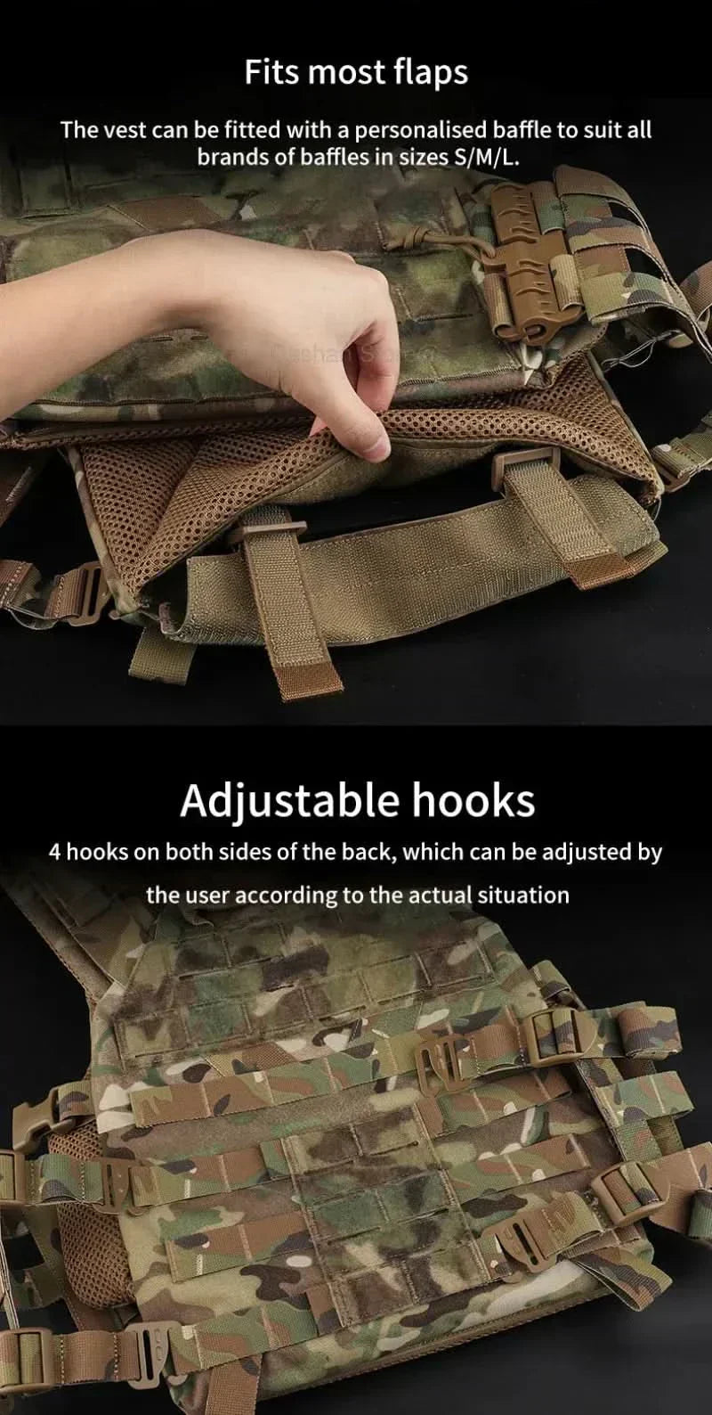 Guardian Tactical Vest with Quick-Release and Modular Design