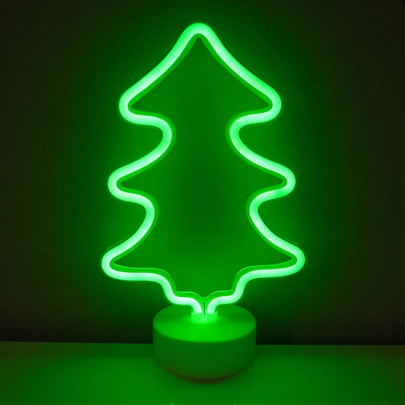 Charming LED Table Lamp with USB & Battery Options for Any Space
