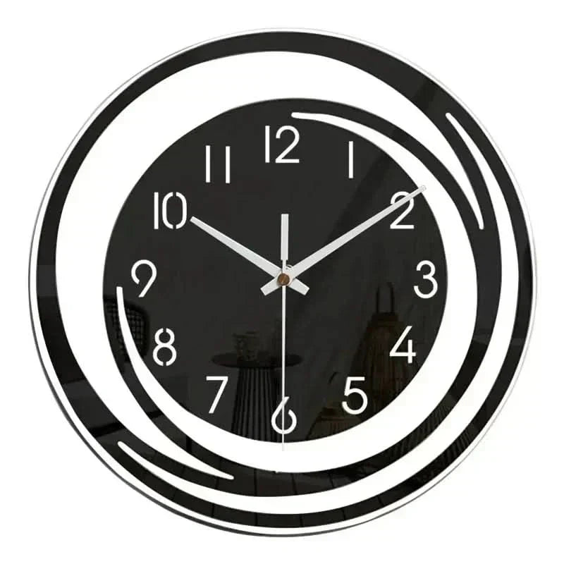 Serenity Wall Clock: Minimalist Acrylic Elegance