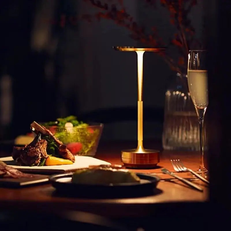 Sleek Touch-Controlled Rechargeable LED Table Lamp