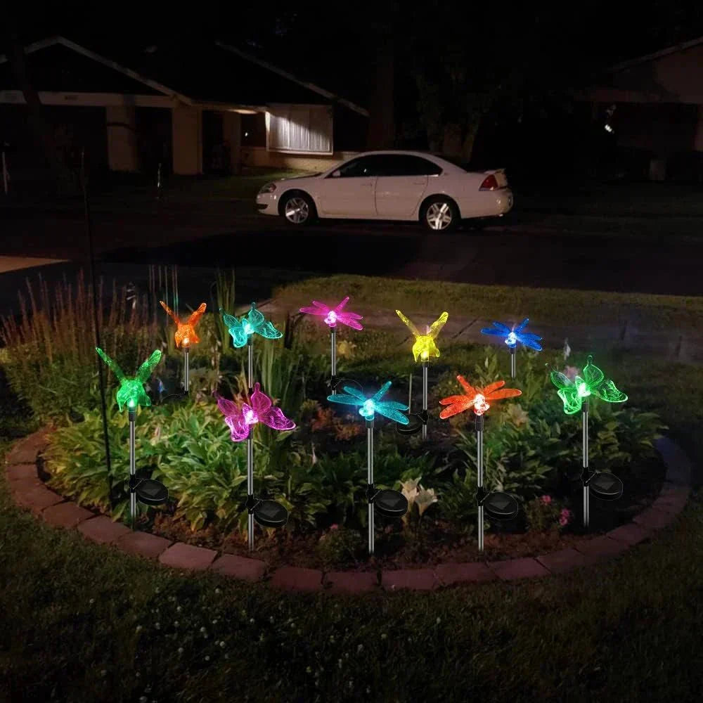 SolarBlossom Butterfly Solar Garden Light for Outdoor Elegance