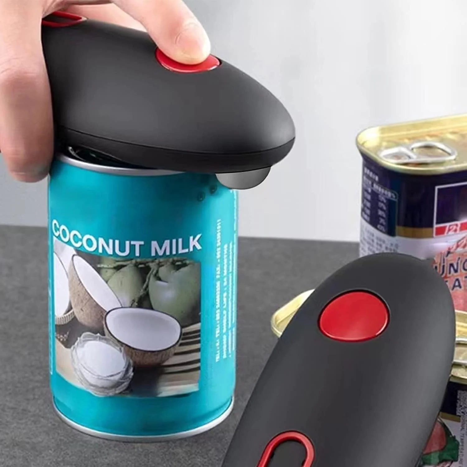 Effortless Electric Can Opener for Easy Food Prep