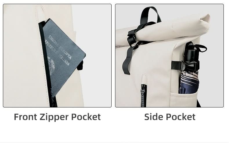 Versatile Expandable Backpack with Laptop Holder and Ample Space