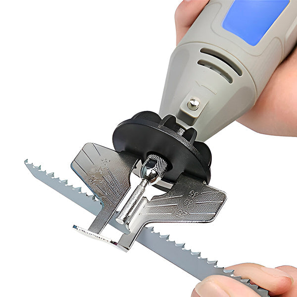 Chainsaw Blade Sharpener with Built-in Sharpening Tool