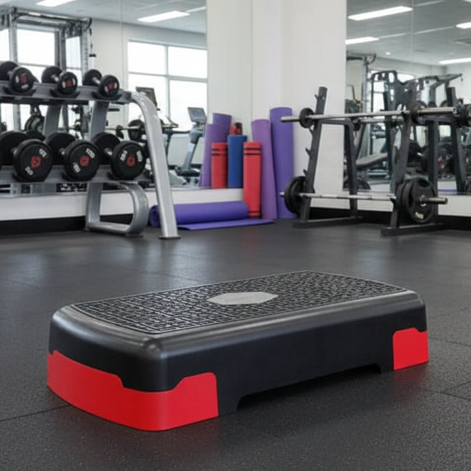 DynamicFit Adjustable Step Platform for Home Exercise