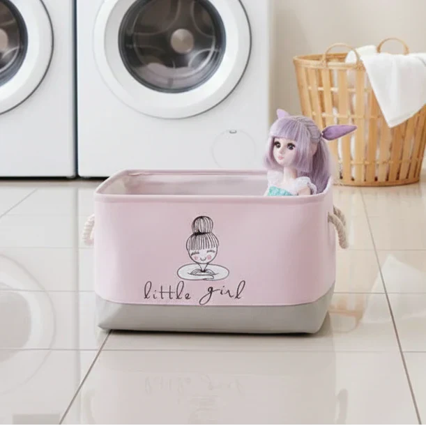 SmartFold Collapsible Storage Bin for Kids' Room Organization