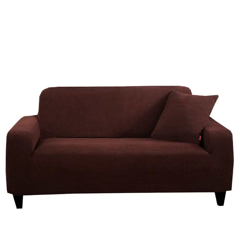 ShieldPro Stretchable Sofa Cover: Water-Resistant & Chic