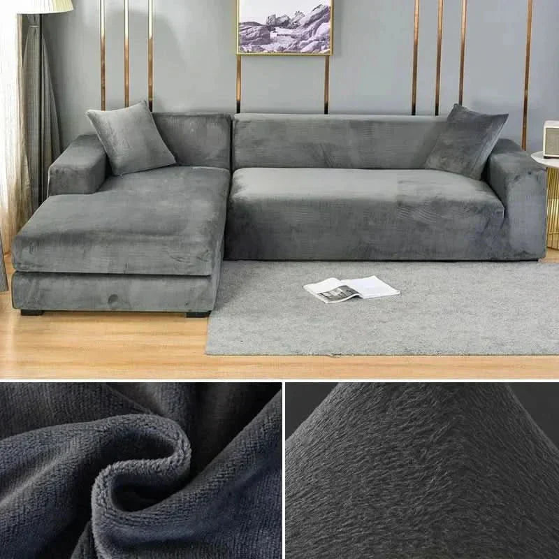 LuxuraShield Sofa Cover - Elegant Protection for Your Couch