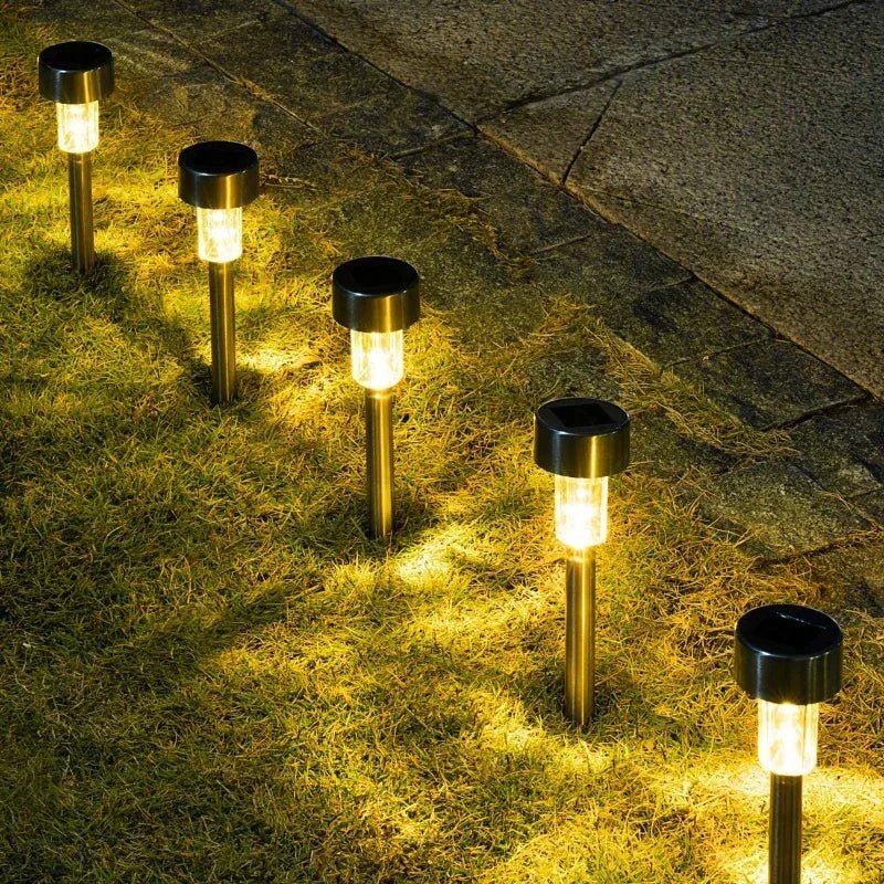 Solar-Powered Outdoor LED Lantern with Smart Light Sensor