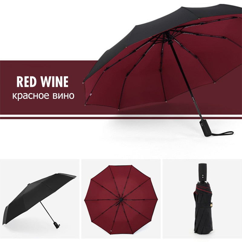 Travel-Ready Windproof Umbrella | Compact and Reliable