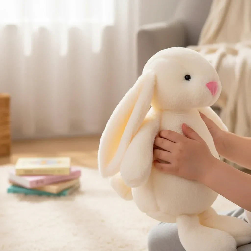 Adorable Plush Rabbit Keychain for Bags and Home Decor