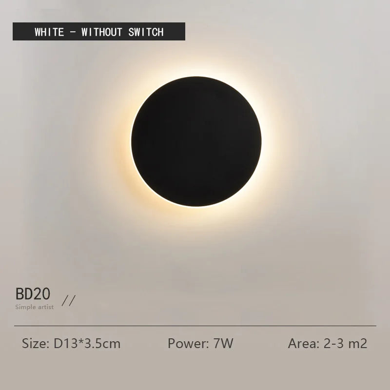 Taavita Round Wall Lamp Design - Modern Light for Your Home