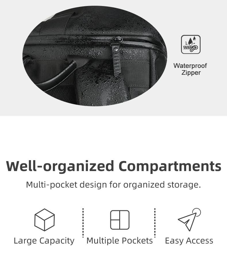 ExpandaPack Versatile Outdoor Backpack with Laptop Sleeve