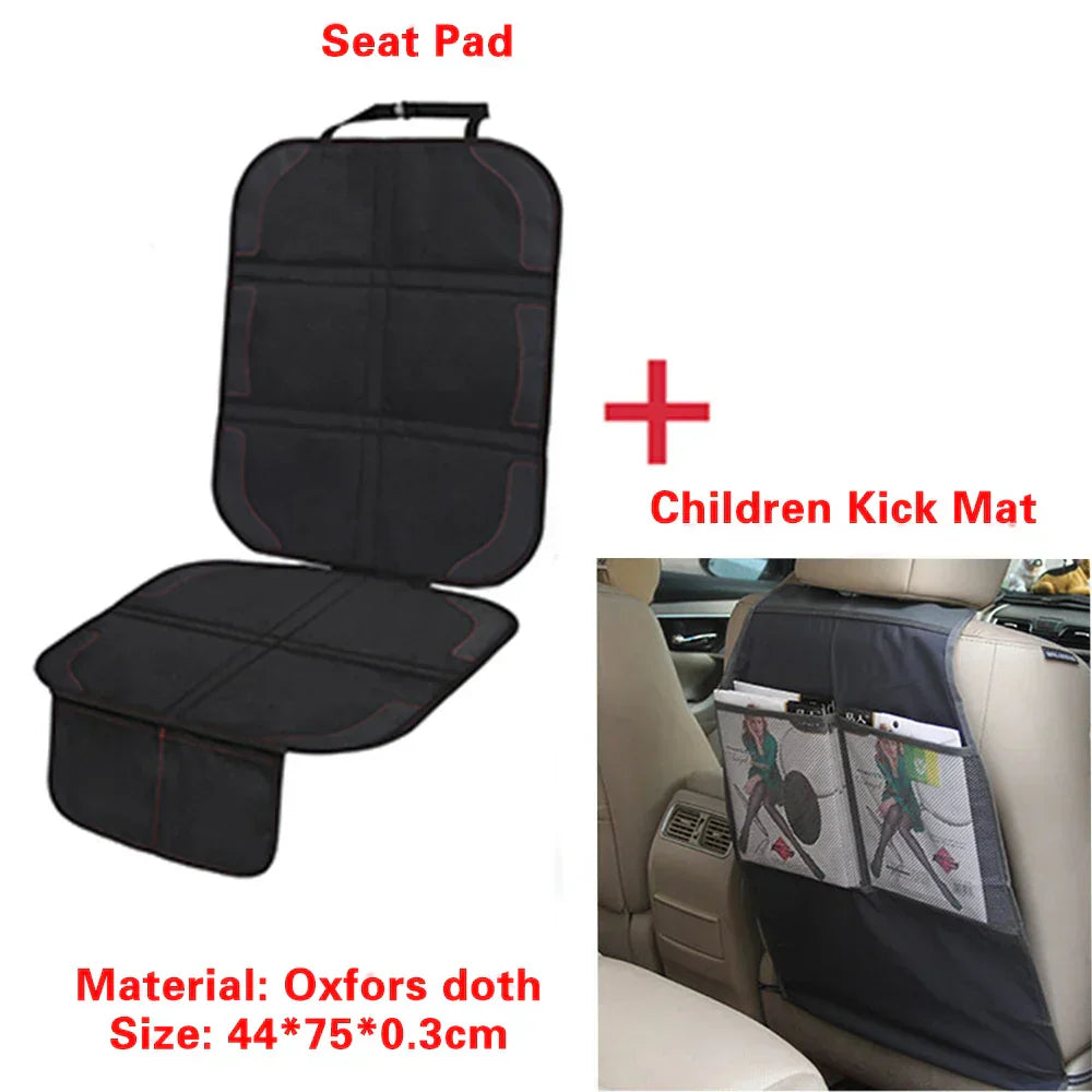 Smart Car Seat Protector with Non-Slip Design and Storage Options