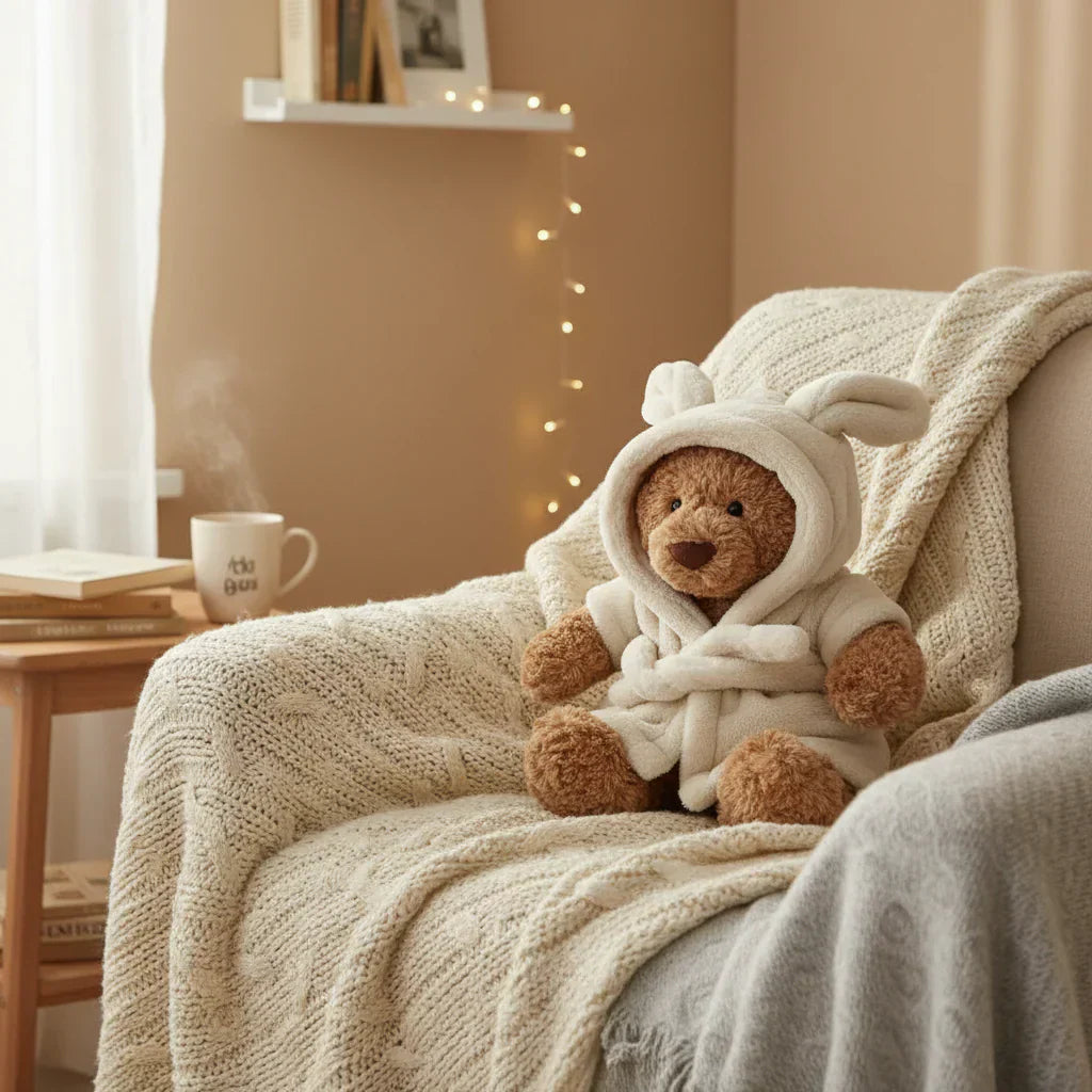 SnuggleSoft Bunny Plush Toy - Adorable Stuffed Animal Gift