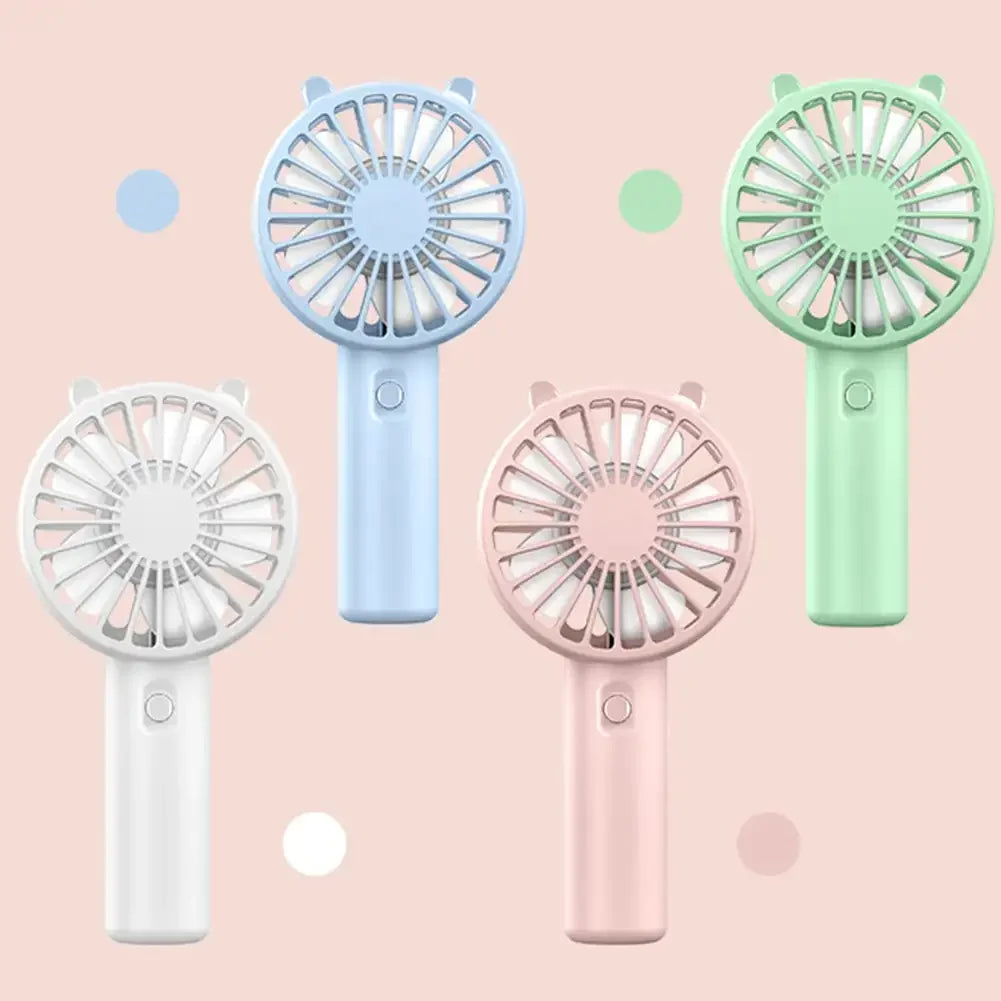 Travel-Sized Cooling Breeze | Rechargeable Handheld Fan with Adjustable Speed