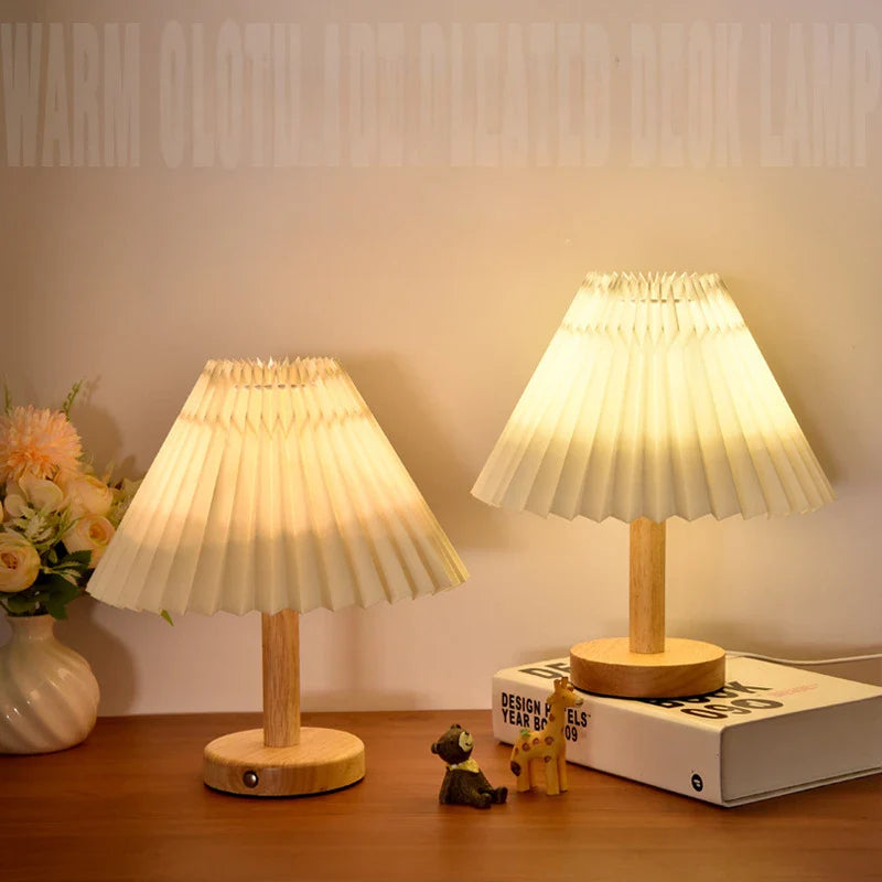 Elegant Foldable LED Desk Lamp with USB Power for Home Decor