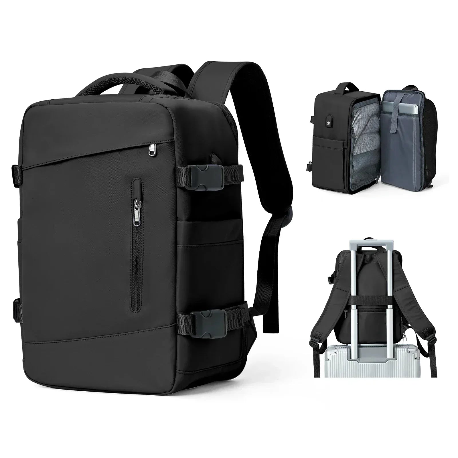 LunaVoyage Women's Versatile Travel Backpack - Sleek & Lightweight