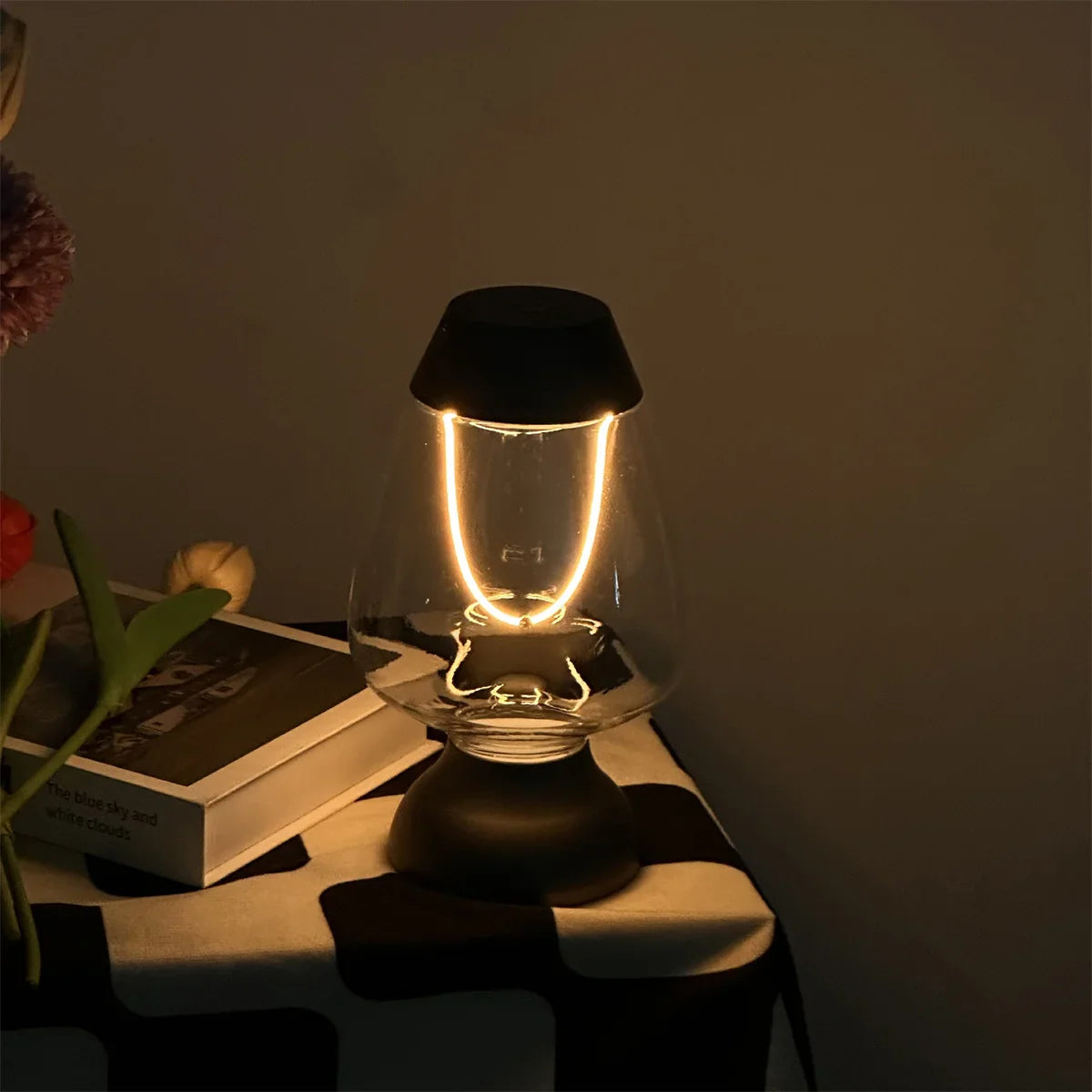 Dimmable LED Table Light – Rechargeable & Cordless Design