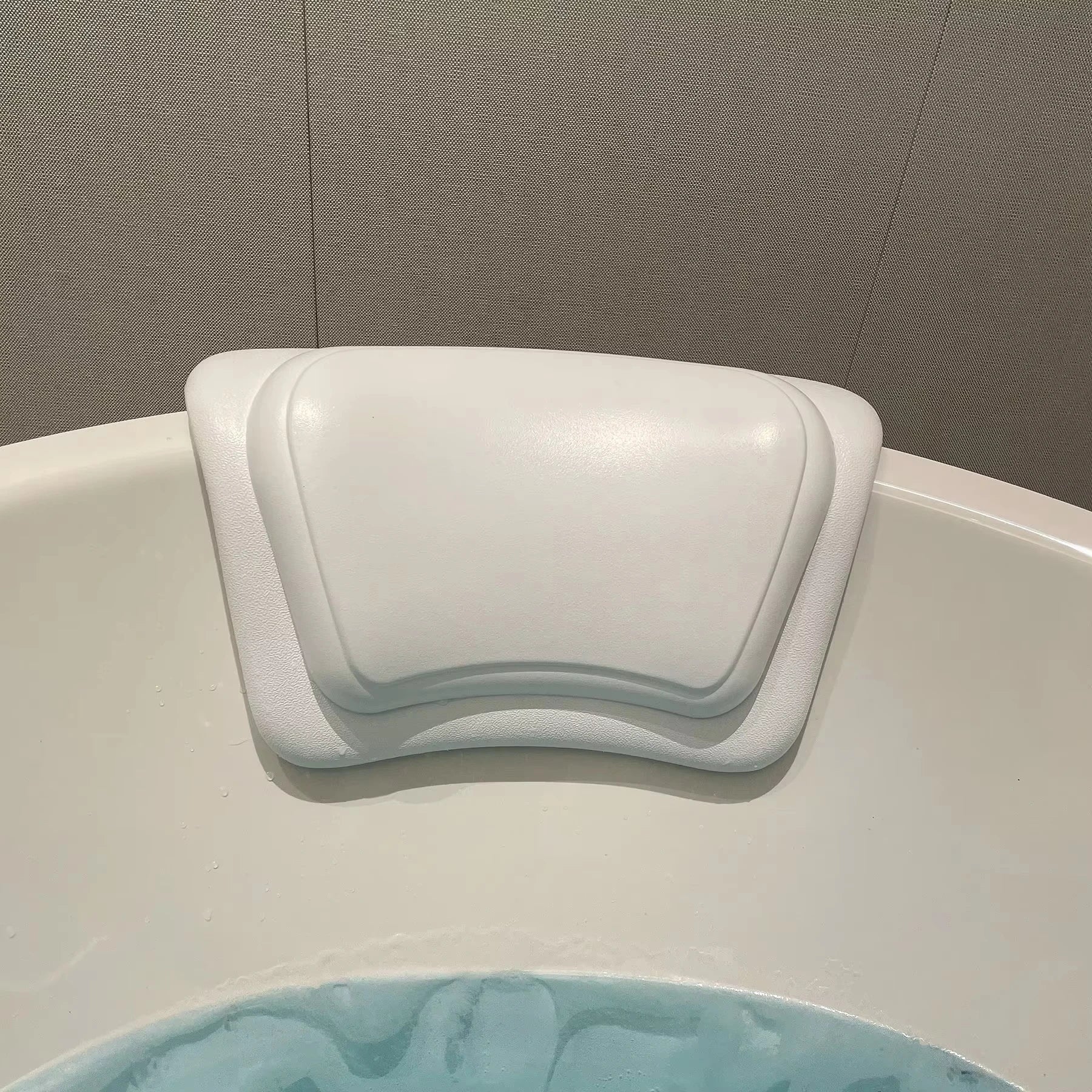 Waterproof Non-Slip Bathtub Pillow with Suction Cups