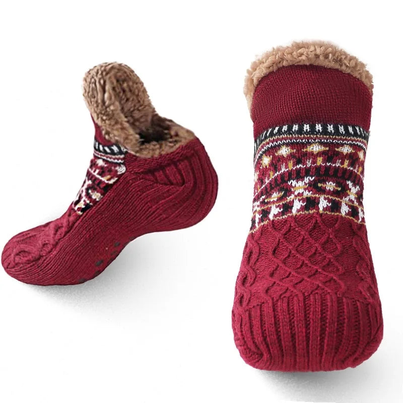 UltraSoft Thermal Lounge Socks for Ultimate Cozy Comfort