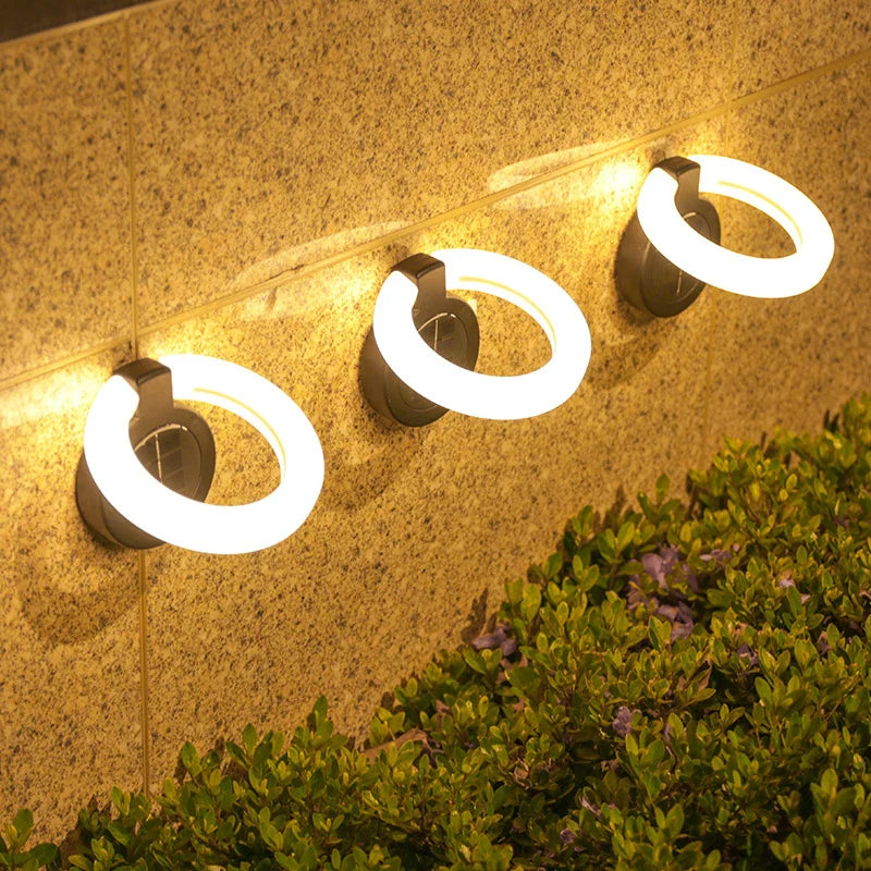 Adjustable 360° Lamp Head Solar Outdoor Light for Gardens