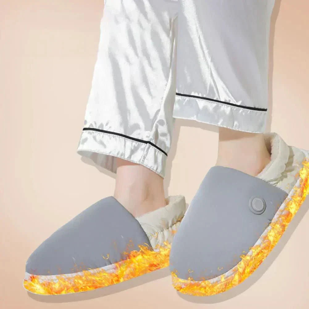 WarmWave Electric Comfort Slippers for Ultimate Relaxation