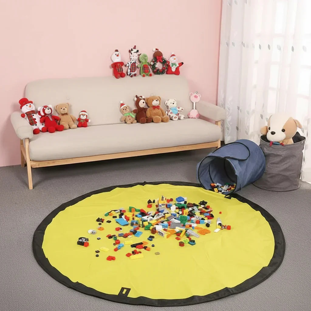 Versatile Storage Chest with Detachable Play Mat for Kids