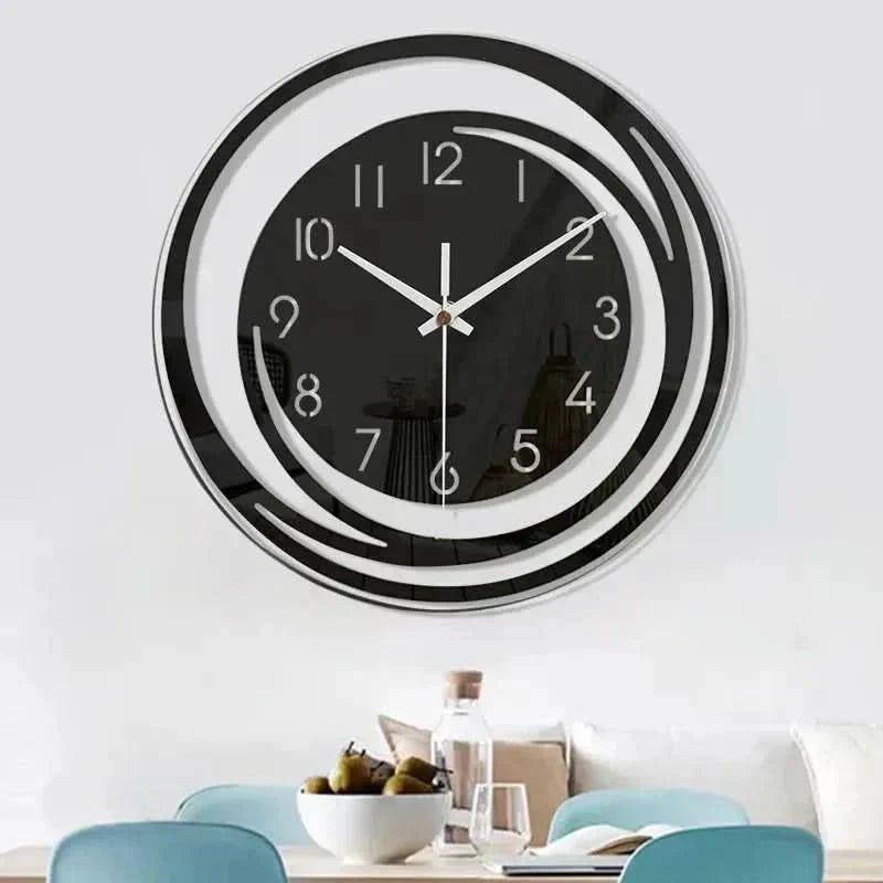 Serenity Wall Clock: Minimalist Acrylic Elegance