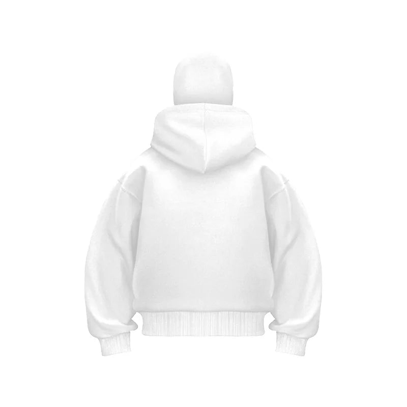 Oversized Hoodie | Dual-Layer Hood | Winter Warmth Protection | Cotton-Blend