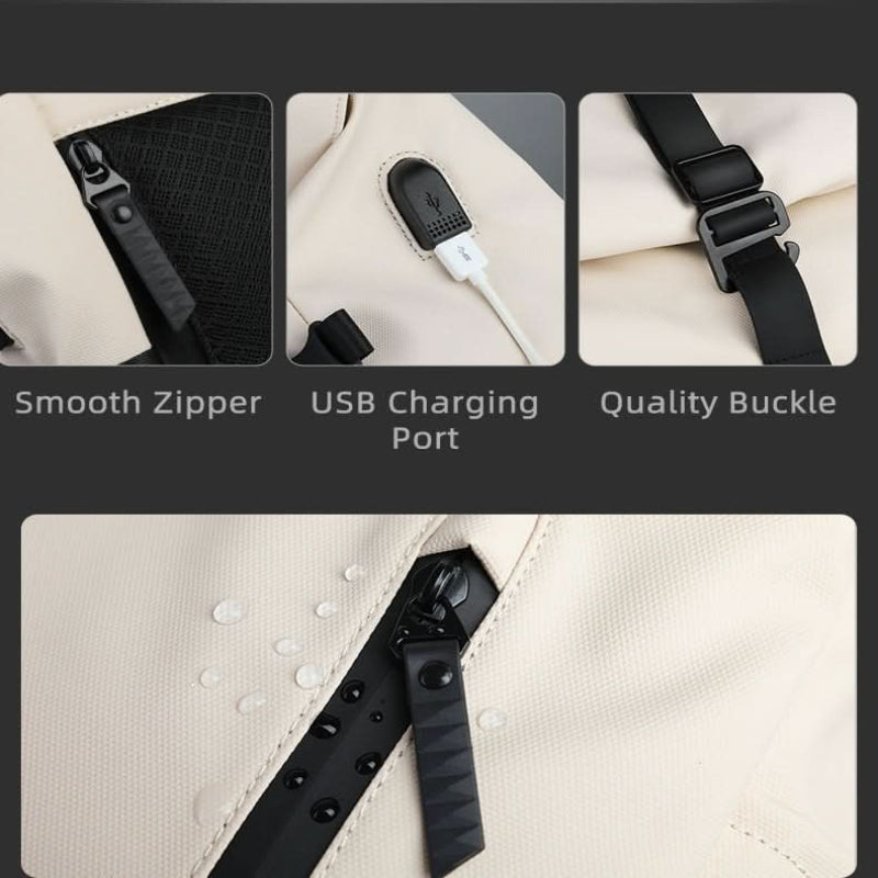 Versatile Expandable Backpack with Laptop Holder and Ample Space