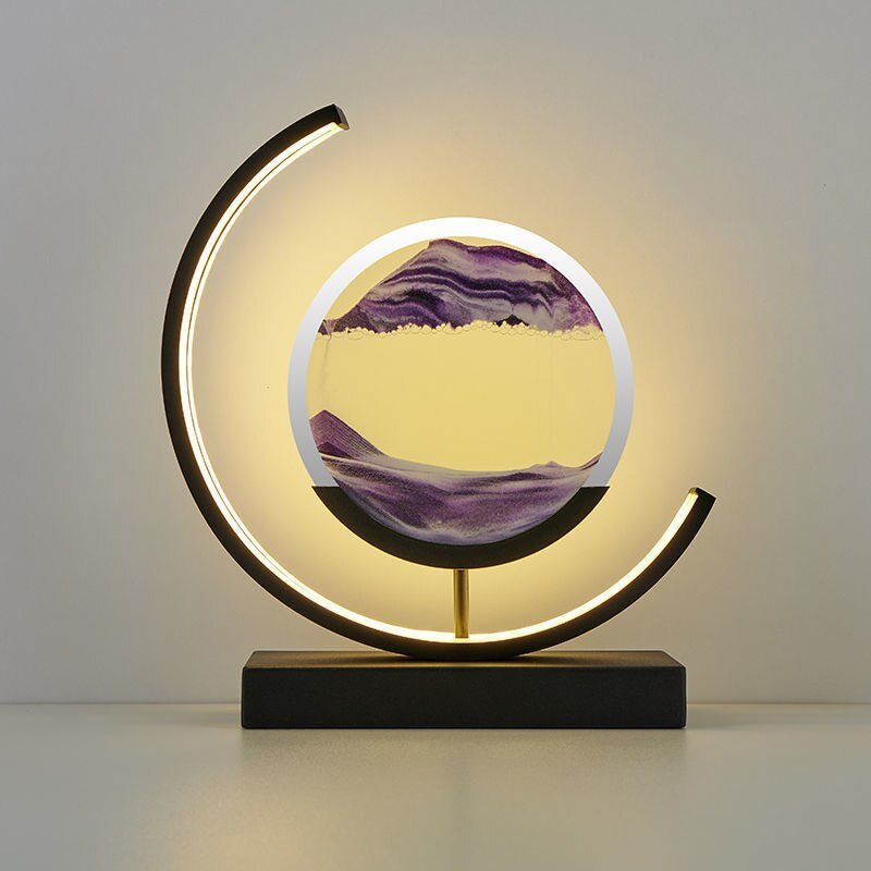 Sandscape Motion LED Table Lamp for Artistic Home Lighting