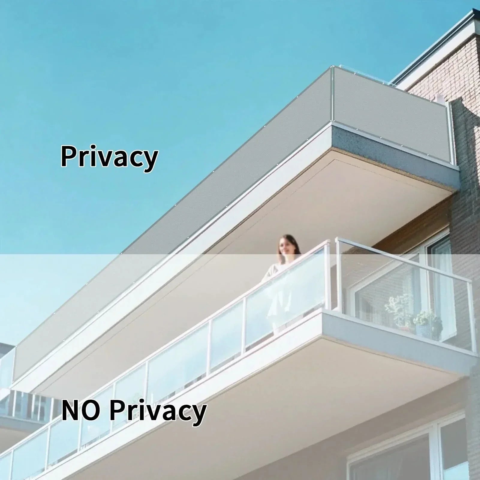 SunGuard Privacy Screen: UV-Resistant and Waterproof Barrier for Outdoor Spaces