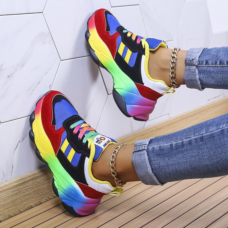 VibrantStep Comfort Sneakers for Everyday Support