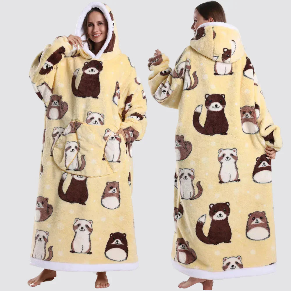 Luxurious Oversized Hoodie Blanket for Ultimate Comfort