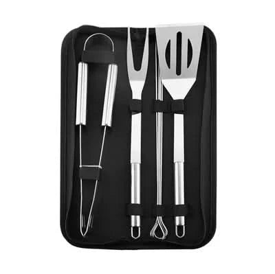 GrillMaster Pro Stainless Steel BBQ Tool Collection