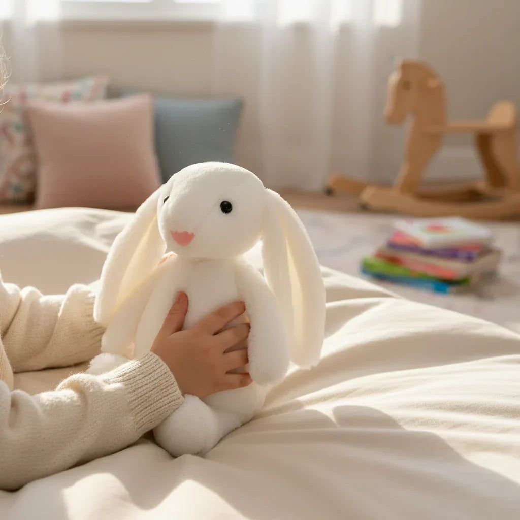Adorable Plush Rabbit Keychain for Bags and Home Decor