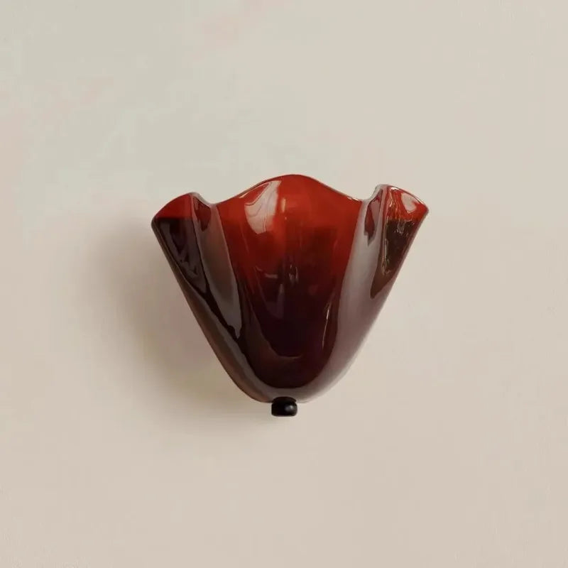 Scandinavian Glass Wall Light for Stylish Hallways and More